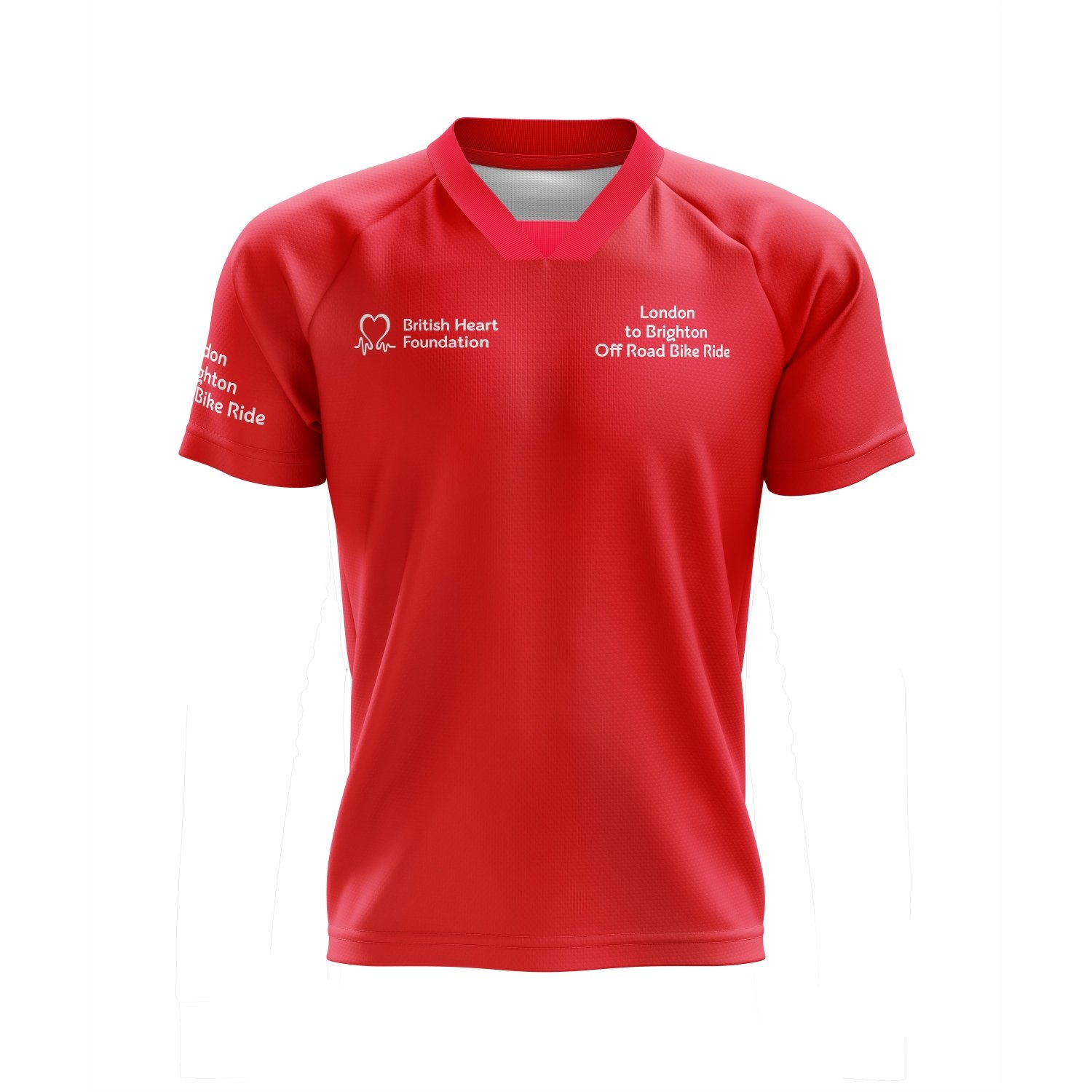 London to Brighton Off Road Bike Ride Technical T-shirt [Short Sleeved]
